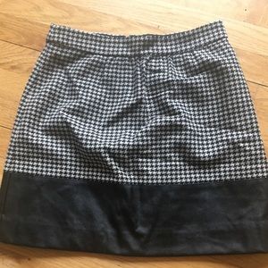 Mini skirt menswear inspired